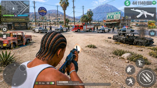 Gangster Game: Open World 3D скриншот